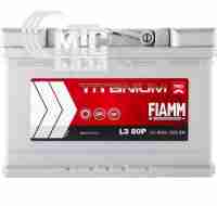 Аккумуляторы Аккумулятор FIAMM Titanium Pro L3 80P 6СТ-80 Ач R EN730 А 278x175x190мм